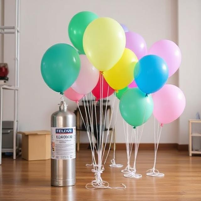 Helium Gas for Balloons