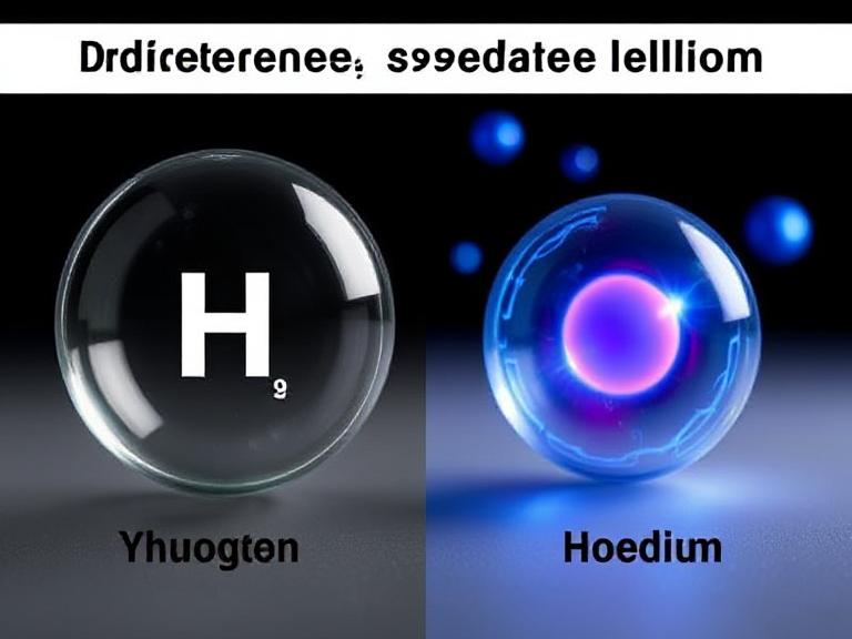 Differences Between Hydrogen and Helium
