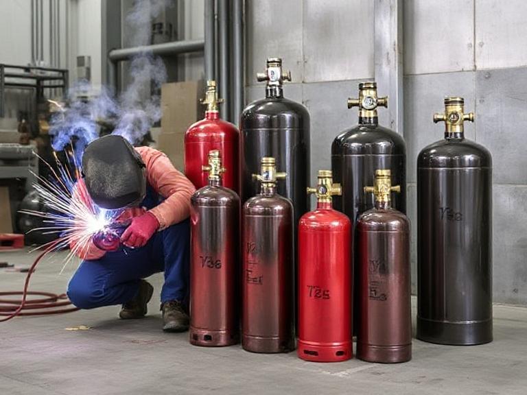 Welding Gas Cylinder Sizes